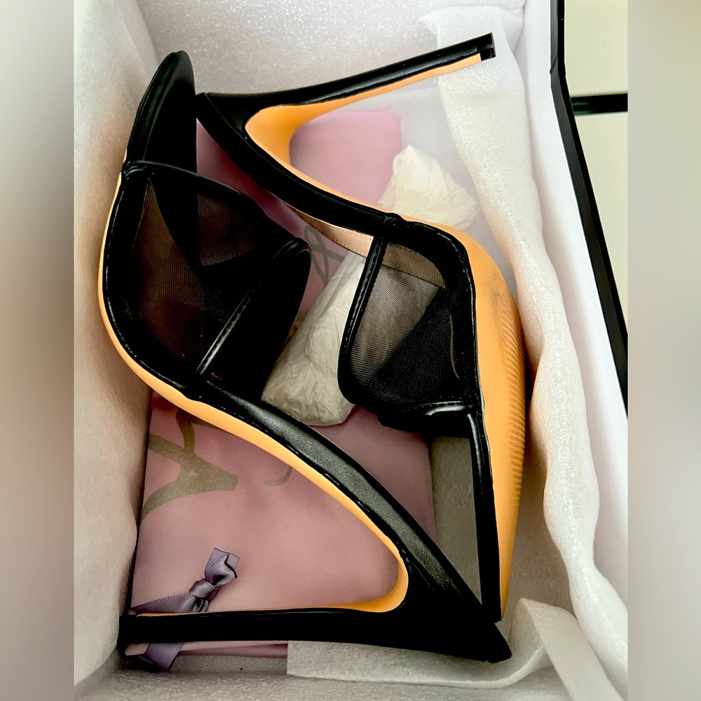 BFLY LA Black Fabolous Heels.